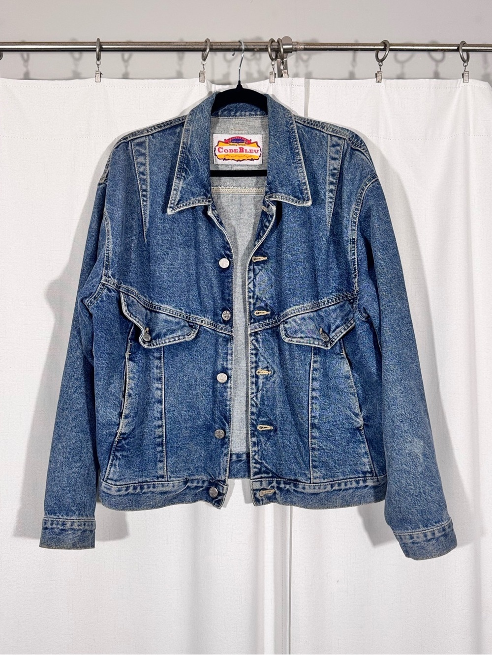 Vintage Code Bleu Denim Jacket